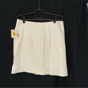 Free people vegan leather skirt